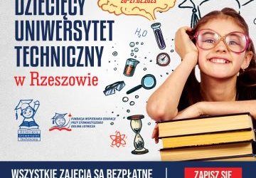 Startuje rekrutacja na semestr letni Dziecięcego Uniwersytetu Technicznego w Rzeszowie!