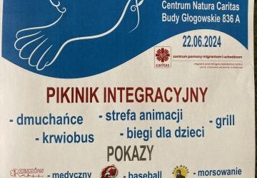 Piknik integracyjny w Centrum Natura Caritas