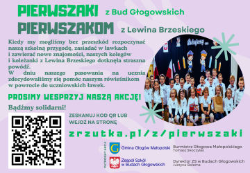 PIERWSZAKI Z BUD GŁOGOWSKICH PIERWSZAKOM Z LEWINA BRZESKIEGO