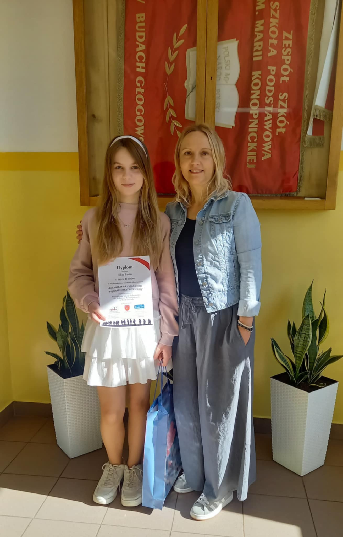 Eliza Rusin z kl. 7 zajęła II miejsce w Międzyszkolnym Konkursie Historycznym 