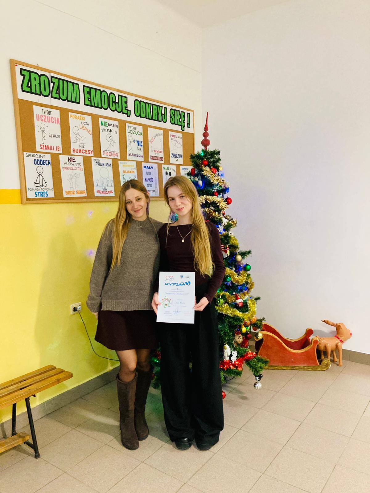 I miejsce w Powiatowym Konkursie „Ortograficzny Omnibus”