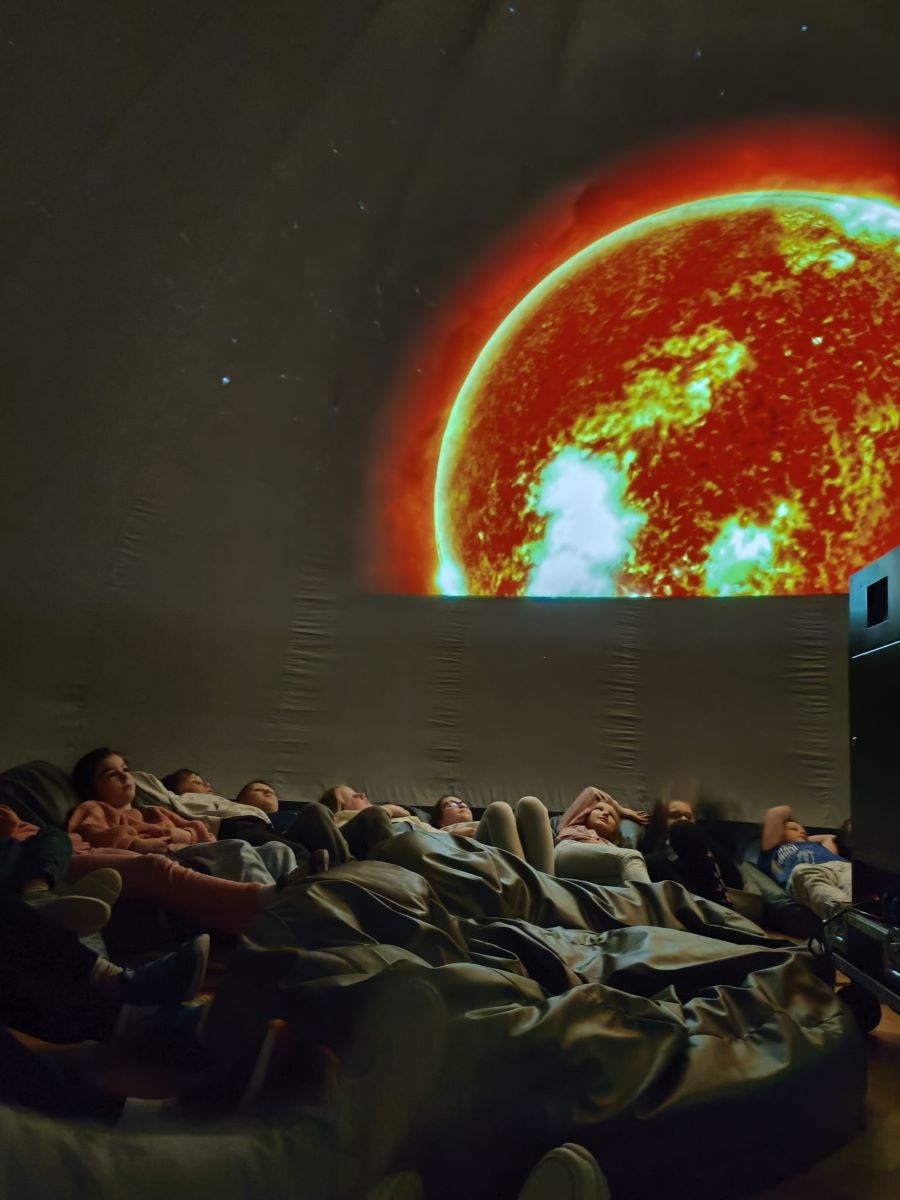 Mobilne Planetarium w naszej szkole!