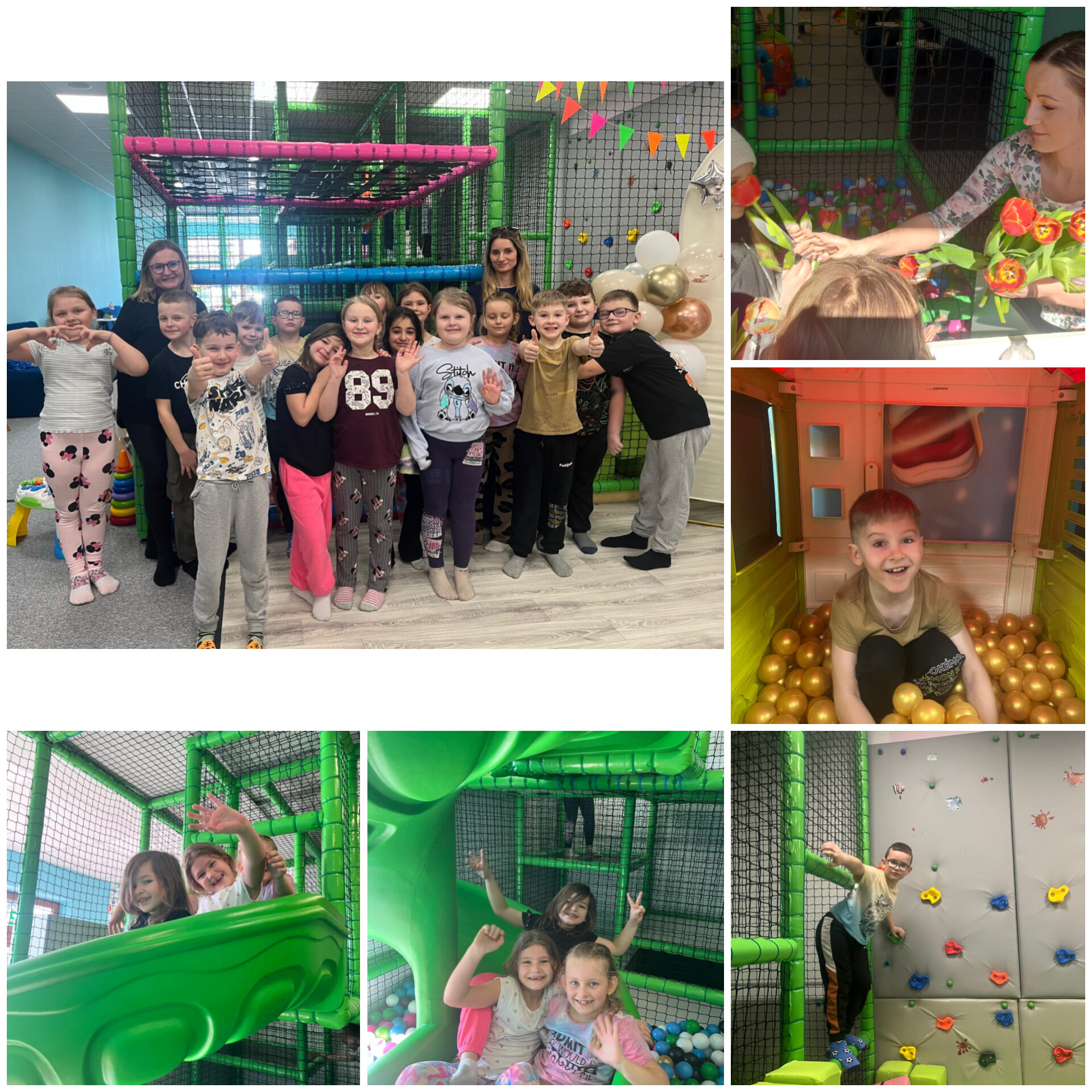 Wyjazd uczniów klasy Ia do sali zabaw