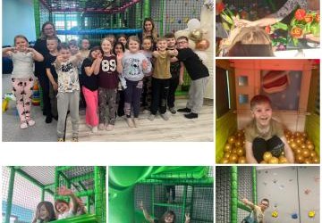 Wyjazd uczniów klasy Ia do sali zabaw