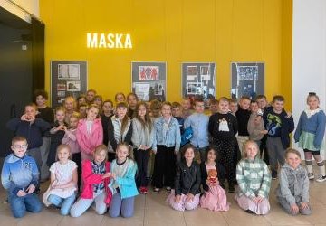 Pierwszoklasiści w Teatrze „Maska”