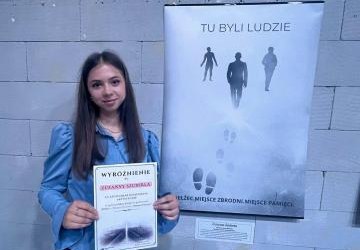 Wyróżnienie w ogólnopolskim konkursie graficznym