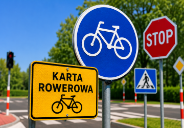 Egzamin praktyczny na kartę rowerową