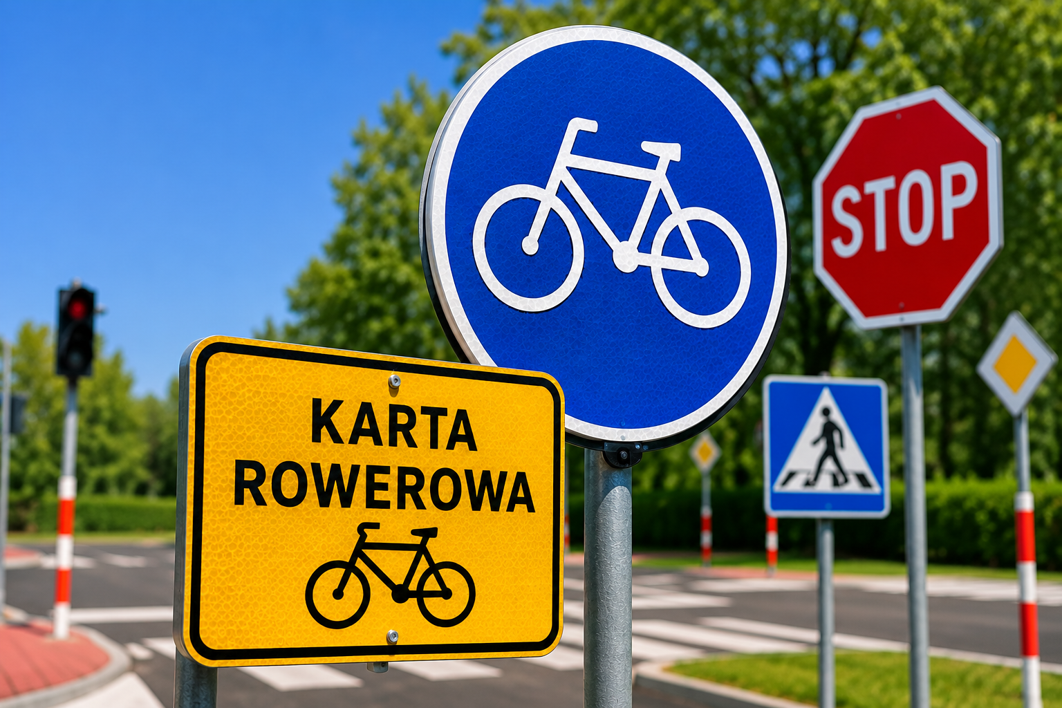 Egzamin praktyczny na kartę rowerową