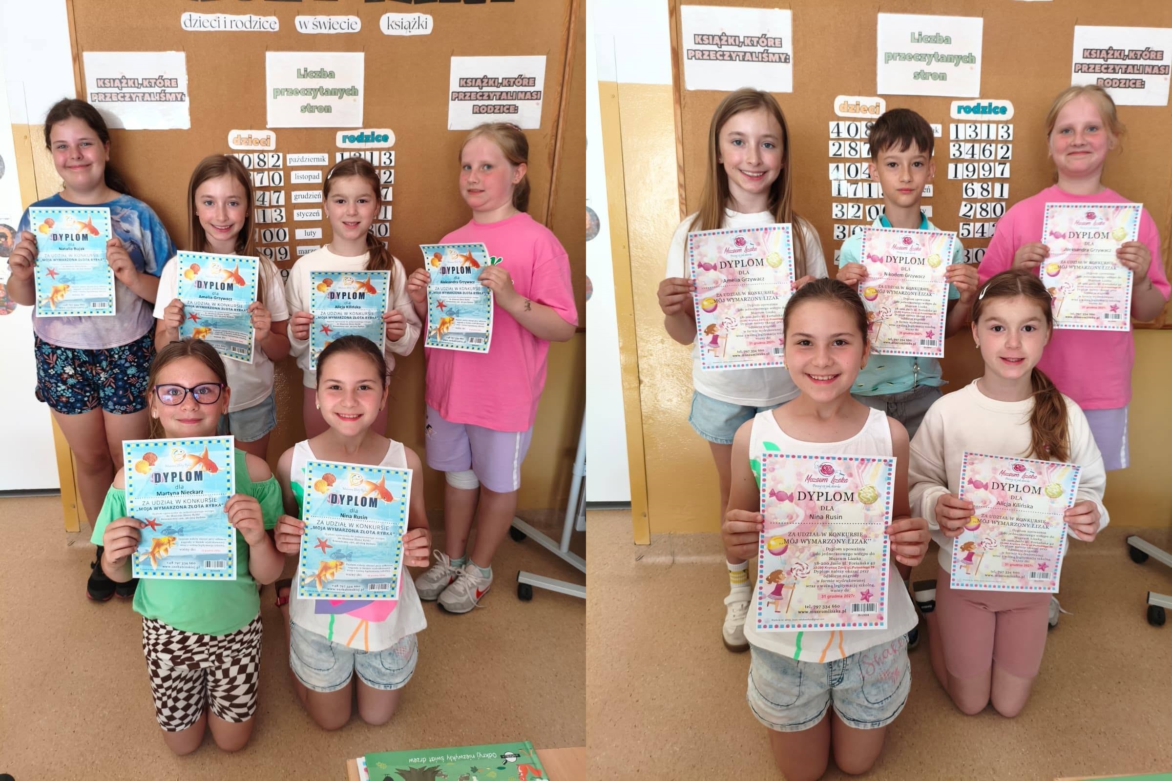 Klasa 3b tworzy cuda! Podsumowanie konkursów