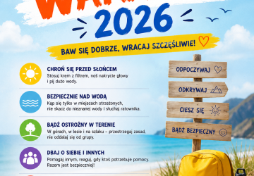 Bezpieczne wakacje 2026!