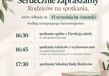 SPOTKANIE Z RODZICAMI
