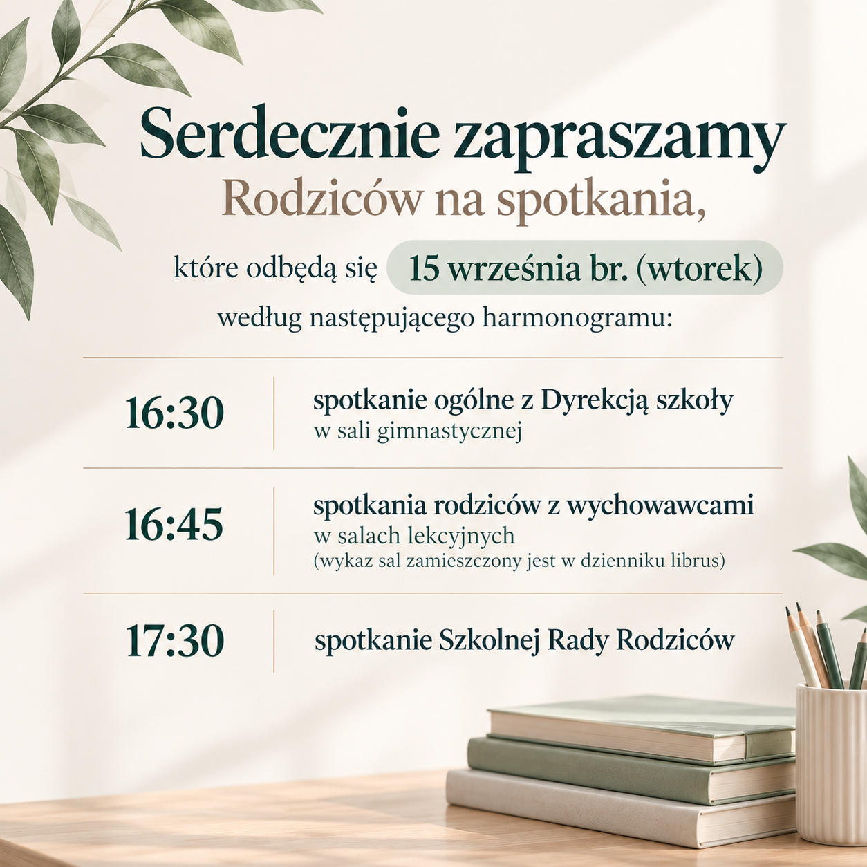 SPOTKANIE Z RODZICAMI