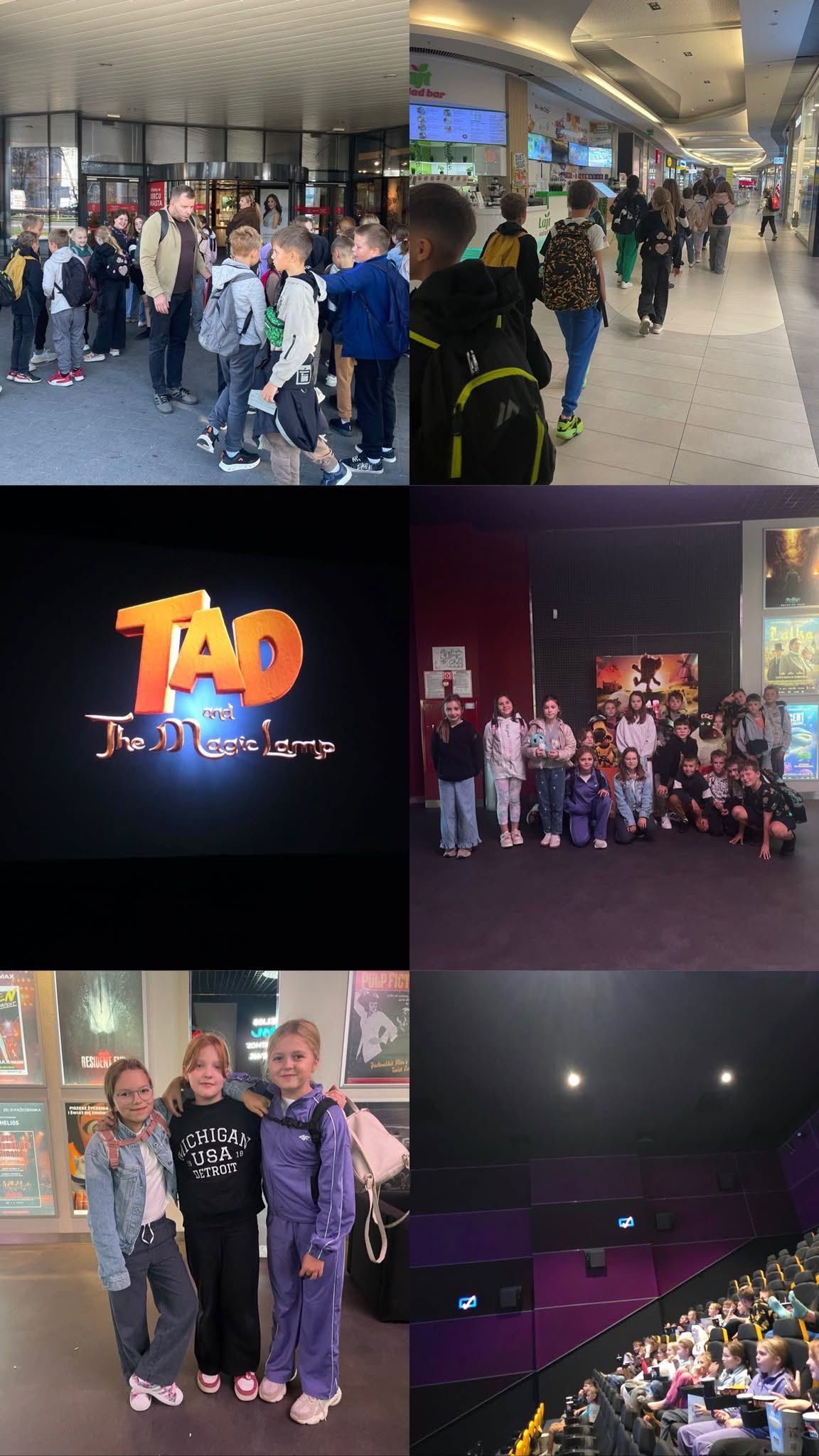 Filmowa integracja klas 4a i 4b!