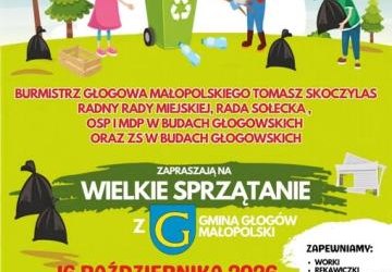 WIELKIE SPRZĄTNIE Z GMINĄ GŁOGÓW MAŁOPOLSKI
