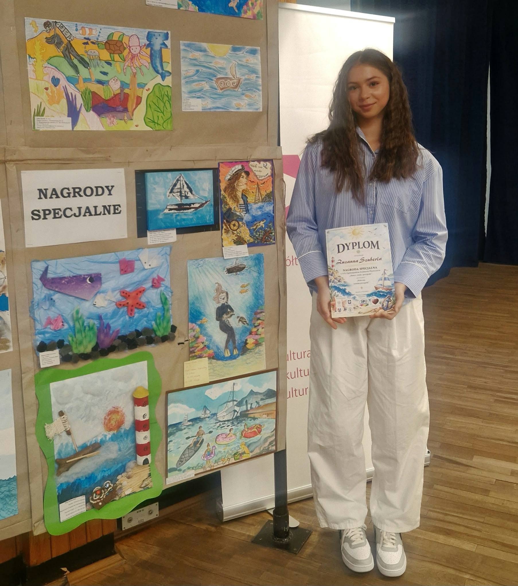 Wielki sukces Zuzi w Ogólnopolskim Konkursie Plastycznym!