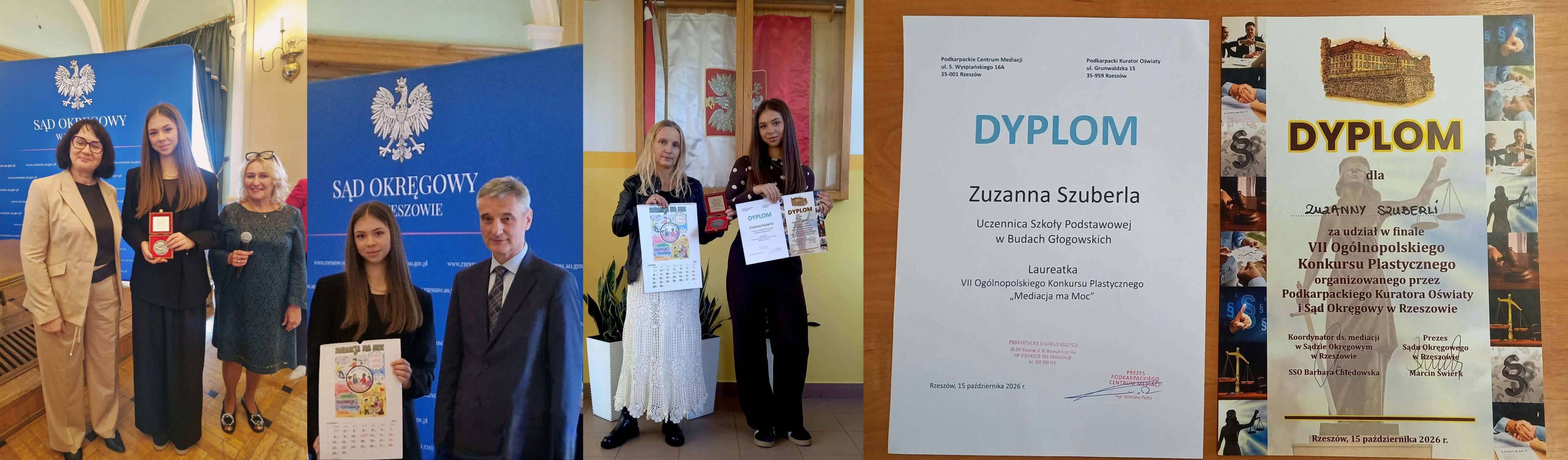 Sukces naszej uczennicy w Ogólnopolskim Konkursie „Mediacja ma Moc”!